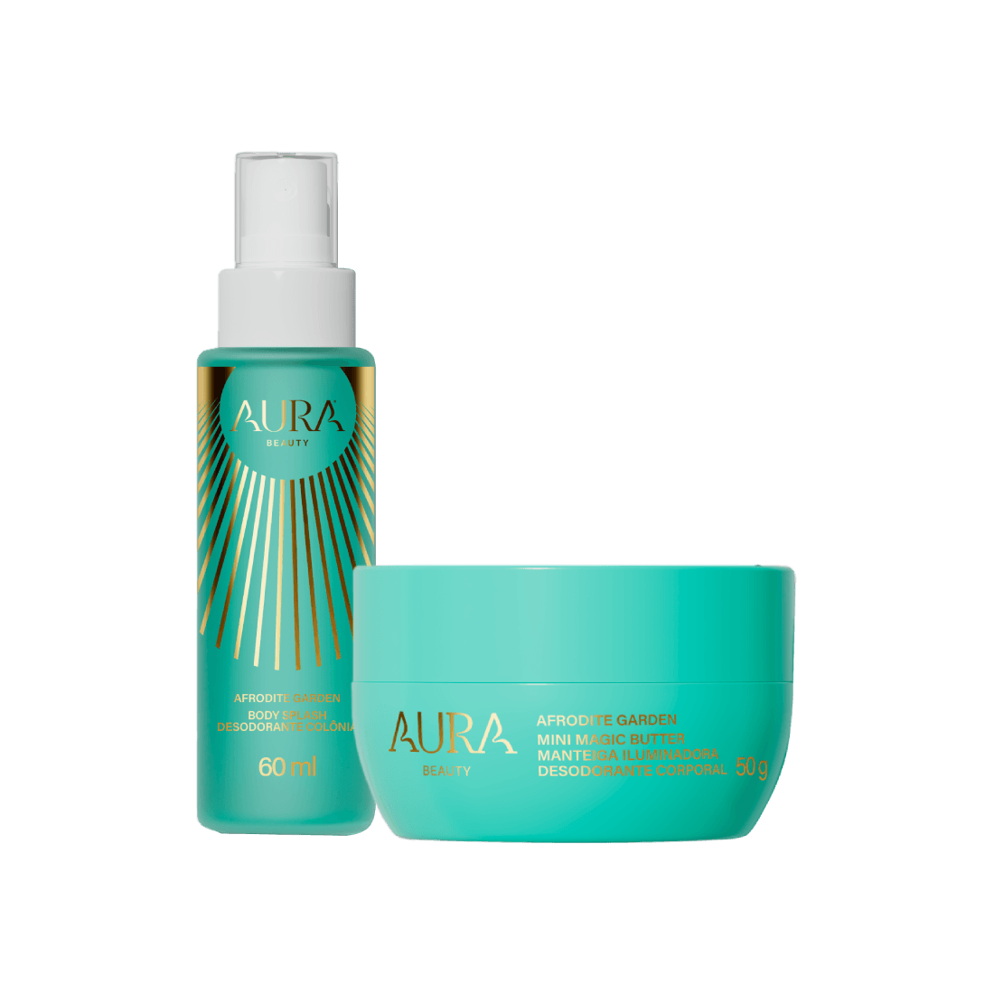 Kit Miniatura Afrodite Garden Aura Beauty