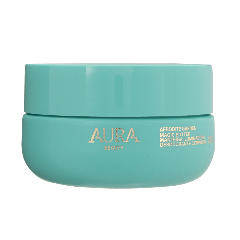 Manteiga Iluminadora Magic Butter Aura Beauty Afrodite Garden  Jade Picon 200g