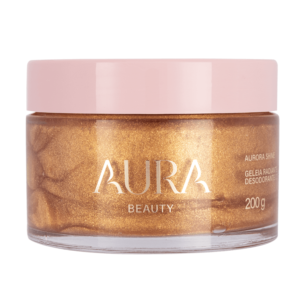 Geleia Radiante Iluminadora Aura Beauty Aurora Shine 200g