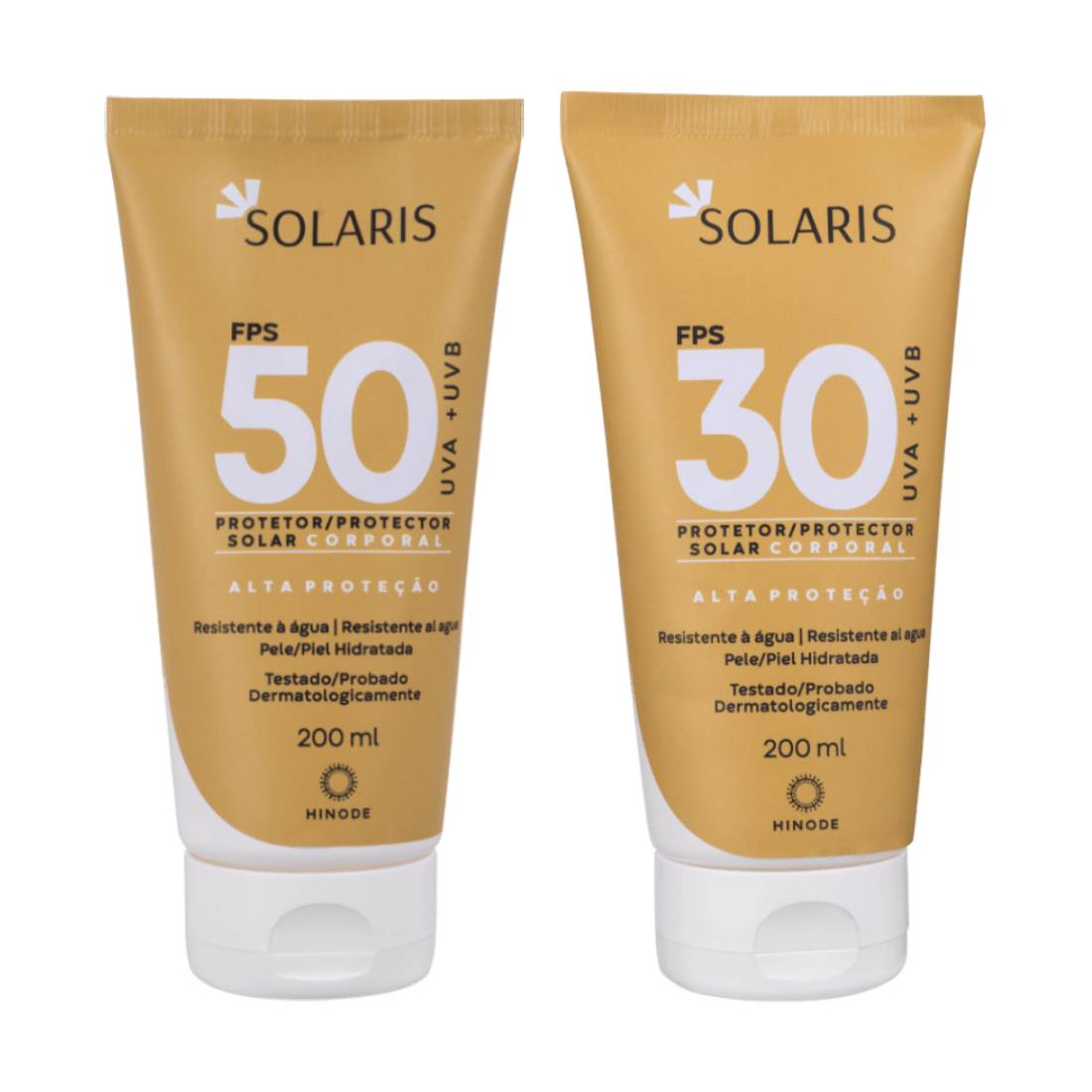 Kit Protetor Solar Corporal Solaris FPS 50 e 30 200ml Solaris